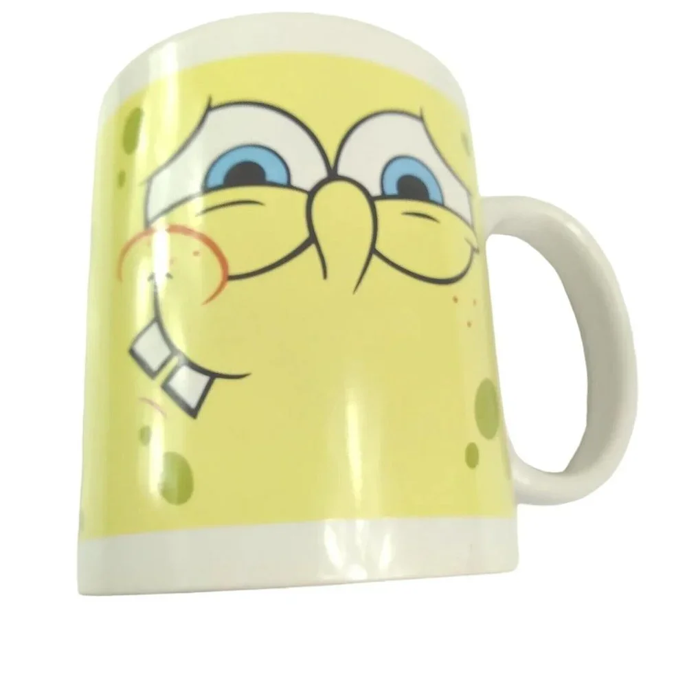 Universal Studios SpongeBob Squarepants 2006‎ Mug Coffee Cup Yellow